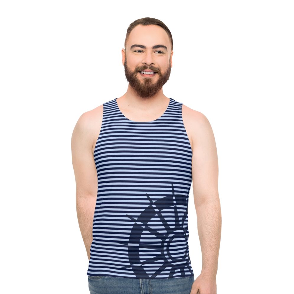 Danganronpa V3 Rantaro Amami Navy Blue Unisex Tank Top
