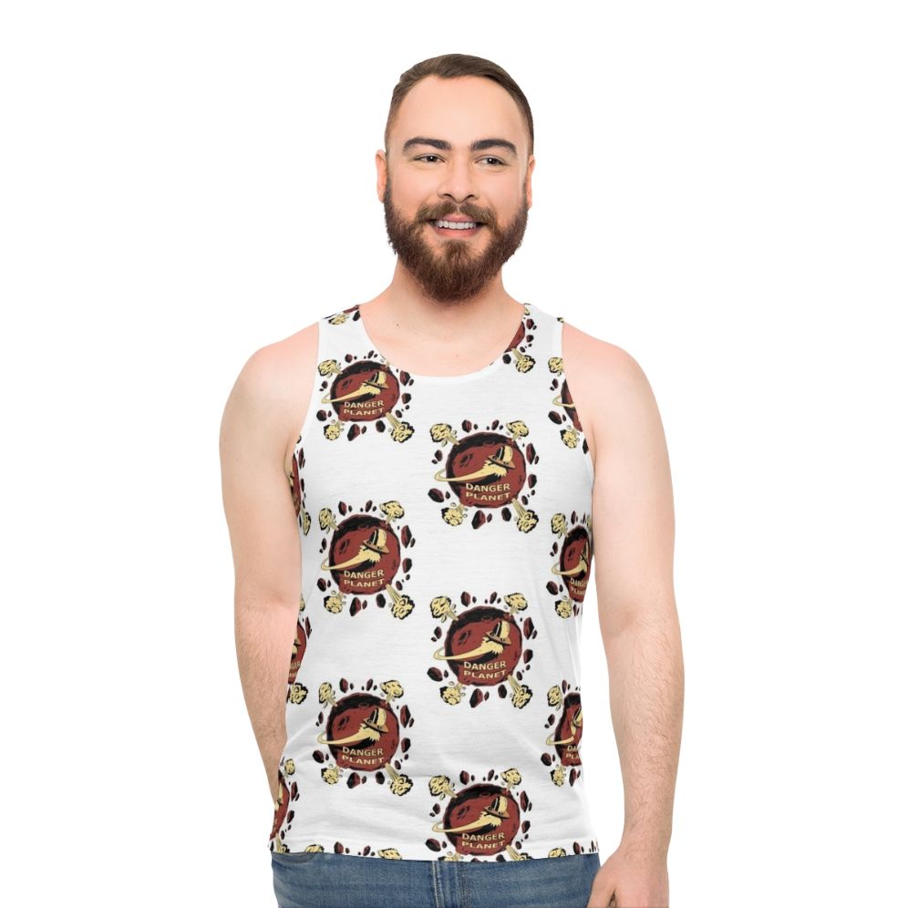 Danger Planet Logo Unisex Tank Top