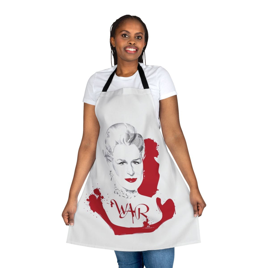 Dangerous Liaisons movie inspired apron featuring classic Hollywood cinema imagery