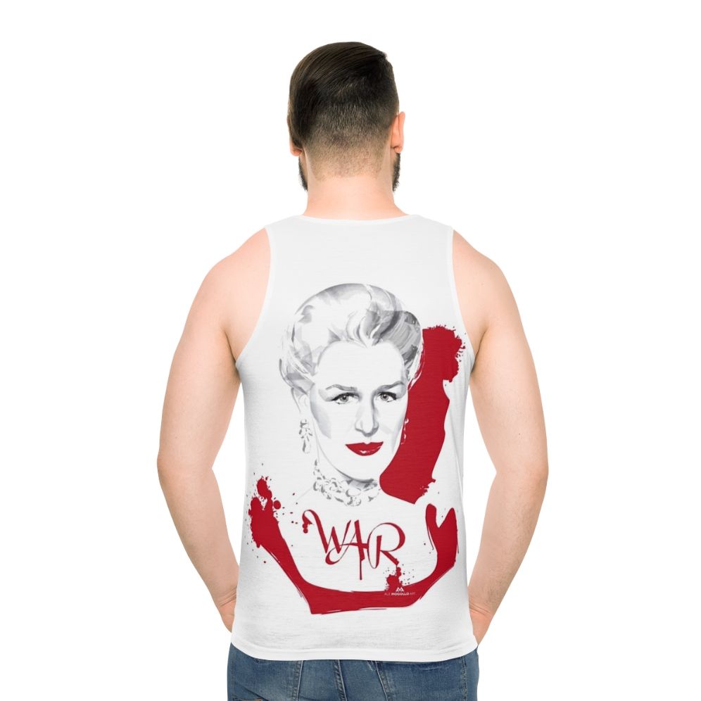 Dangerous Unisex Tank Top featuring Classic Hollywood Fashion Design