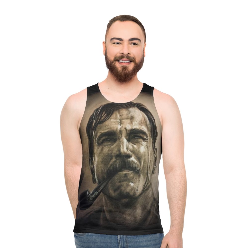 Daniel Plainview Charcoal Unisex Tank Top