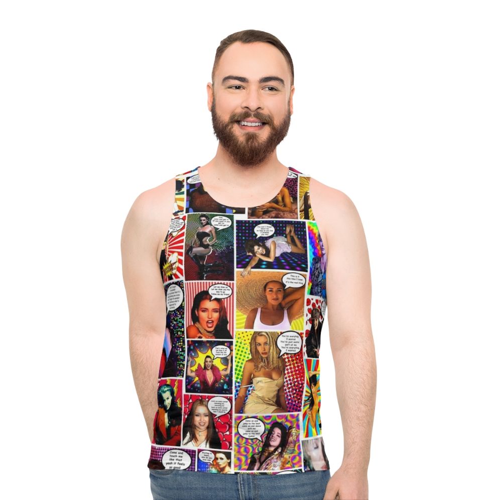 Dannii Minogue Pow Wow 30 Unisex Tank Top