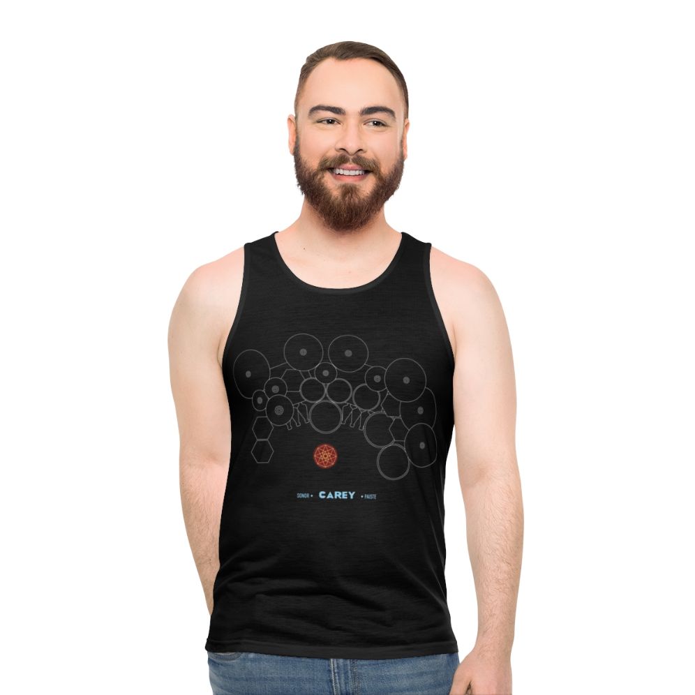 Danny Carey Unisex Tank Top - Legendary Tool Drummer