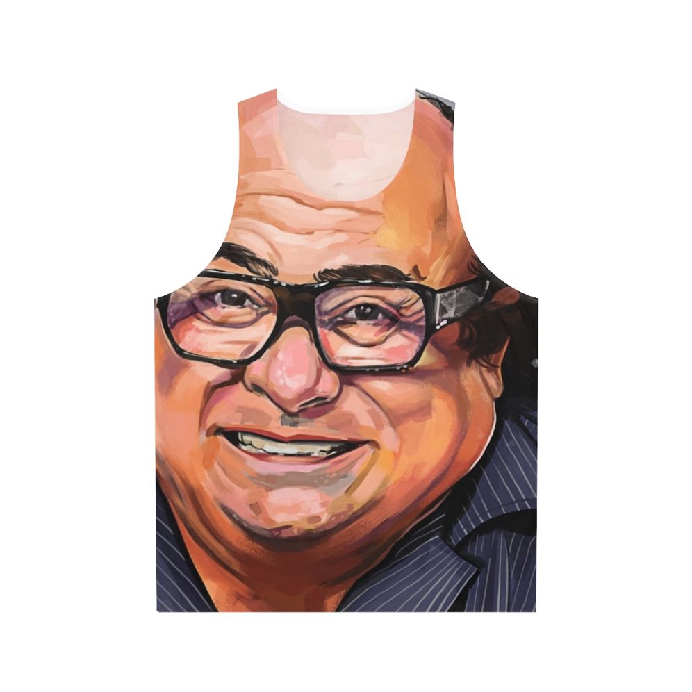 Danny Devito portrait unisex tank top