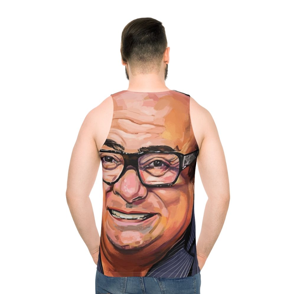 Danny Devito portrait unisex tank top