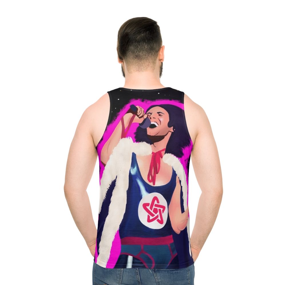 Danny Sexbang inspired space painting unisex tank top