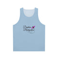 Unisex tank top featuring Daphne Bridgerton and a bee from the Netflix series Bridgerton