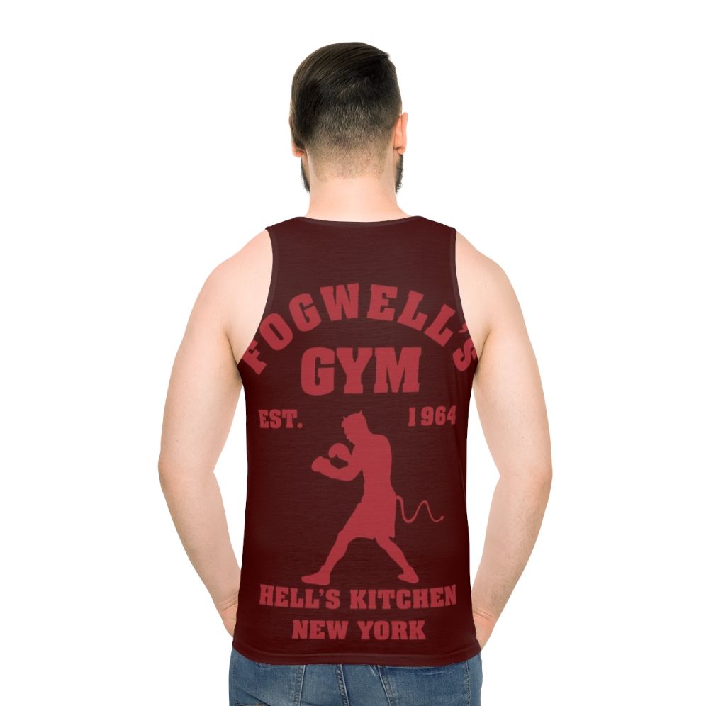 Daredevil-inspired Fogwell's Gym Unisex Tank Top