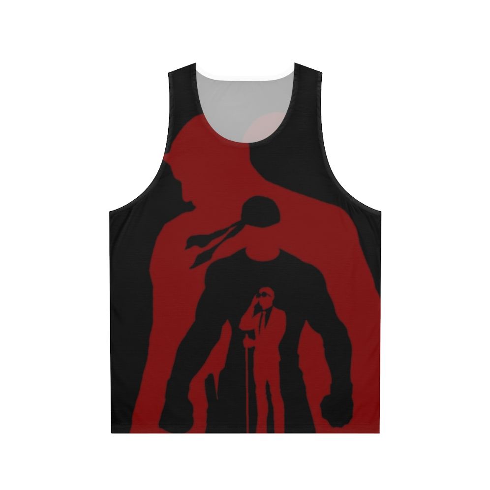 Evolution of Murdock Unisex Tank Top featuring Daredevil superhero