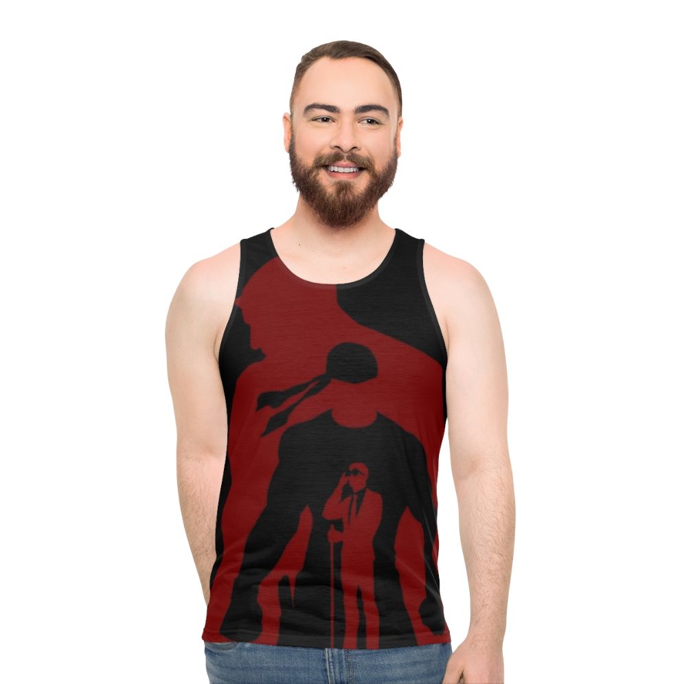 Evolution of Murdock Unisex Tank Top featuring Daredevil superhero