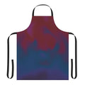 Dark apron featuring artwork inspired by Chris Martin and Coldplay's Music of the Spheres album
