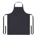 Dark fantasy skull pattern design on an apron
