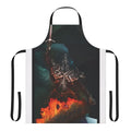 A dark fantasy-styled apron inspired by the Souls video game series