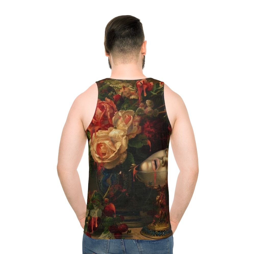 Dark surreal gothic unisex tank top