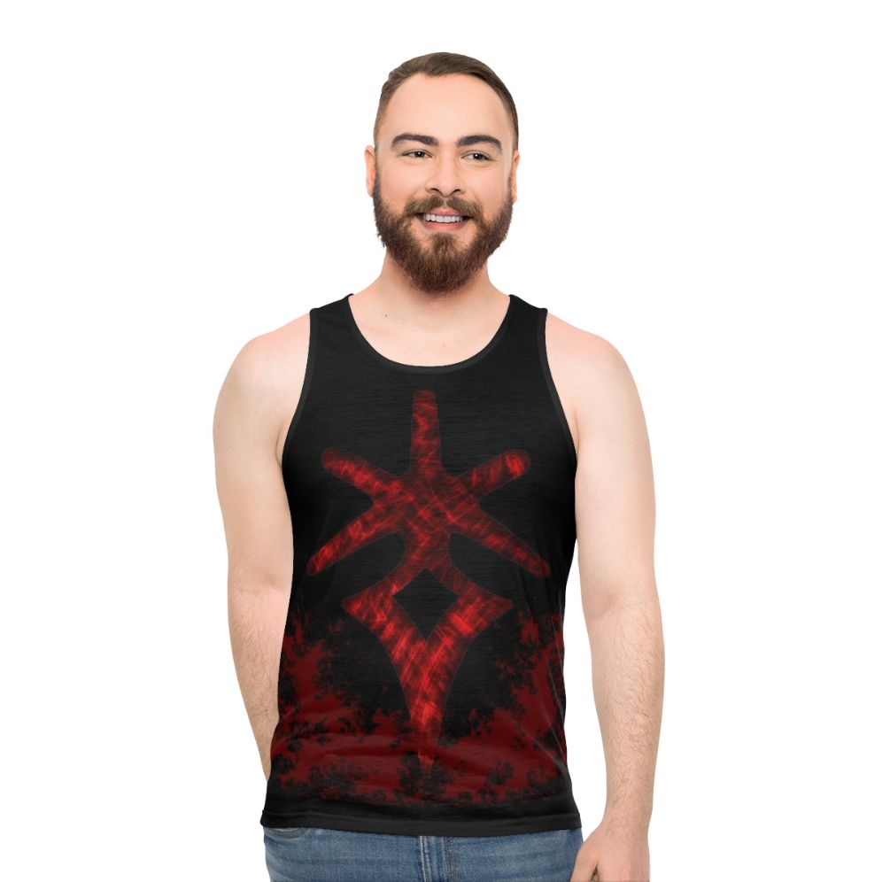 Dark knight inspired unisex fantasy tank top