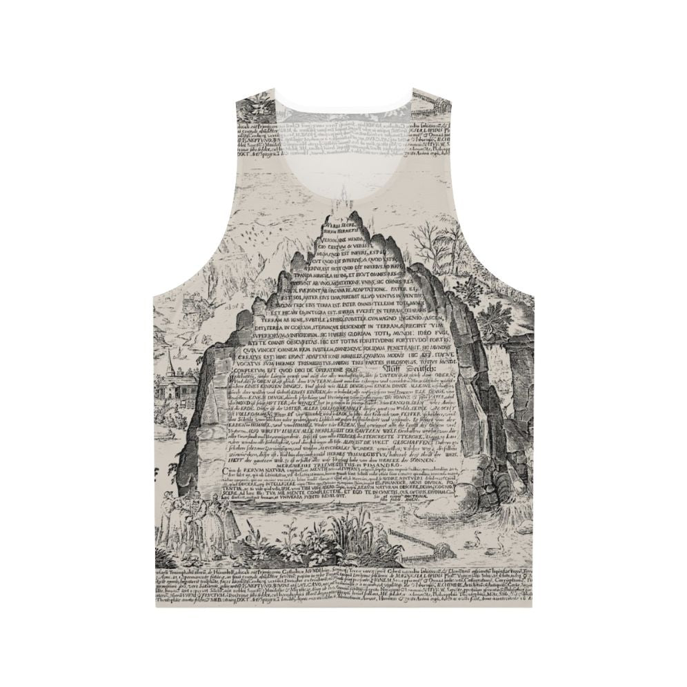 Dark Netflix Series "Sic Mundus Creatus Est" Unisex Tank Top