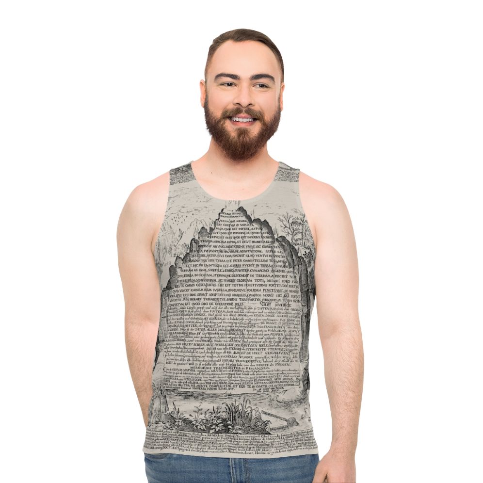 Dark Netflix Series "Sic Mundus Creatus Est" Unisex Tank Top