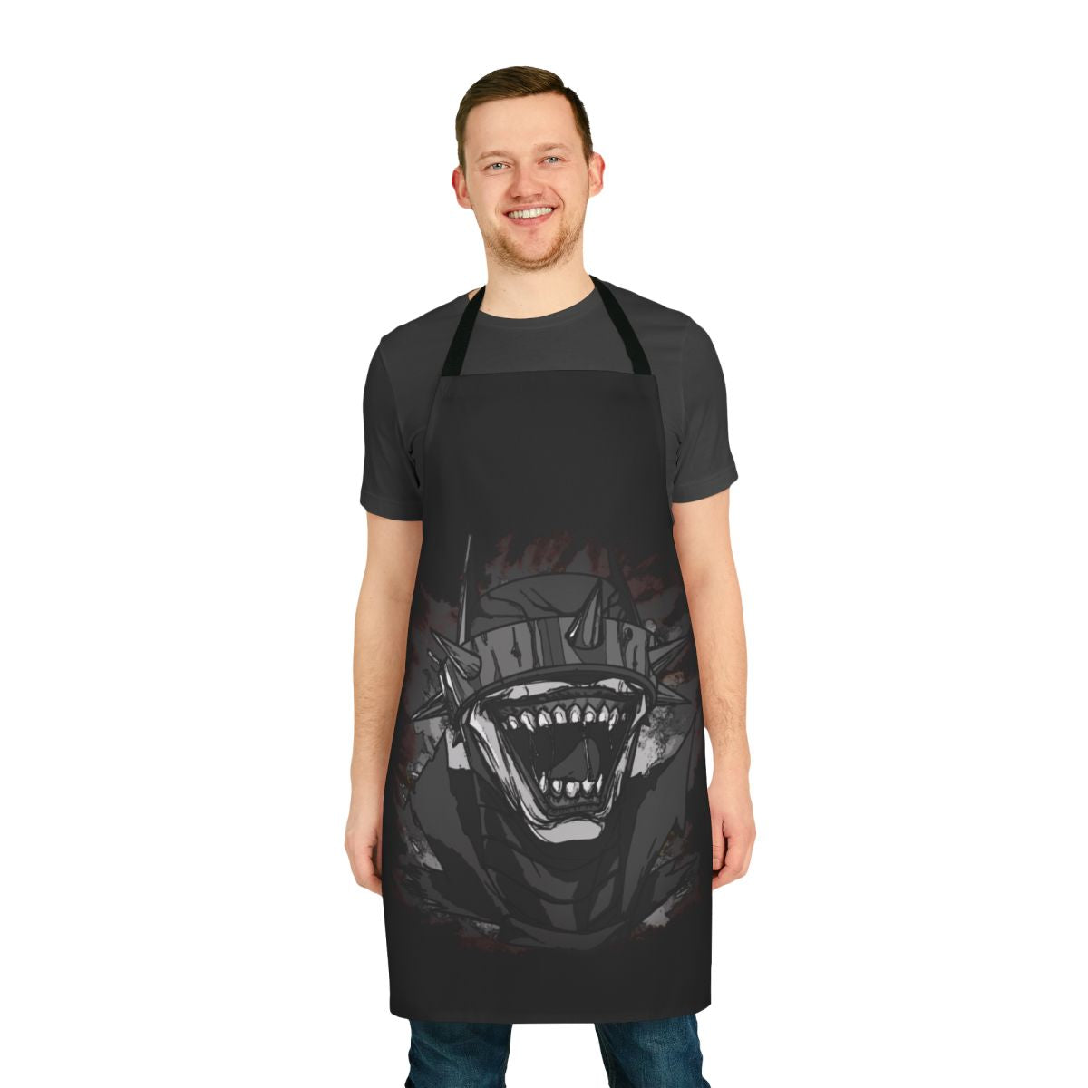 Dark Noir Batman-Inspired Apron