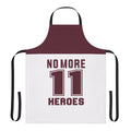 Dark red apron inspired by the video game No More Heroes