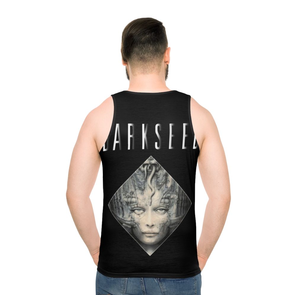 Dark Seed Unisex Tank Top for Retro Gaming Fans