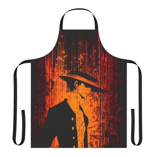 Dark Side Inspired Apron for Anime and Manga Enthusiasts