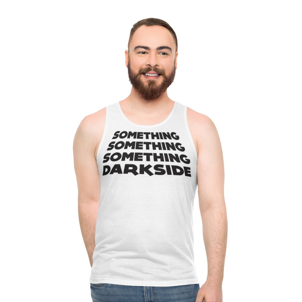 Dark Side Unisex Tank Top with Star Wars Parody Design