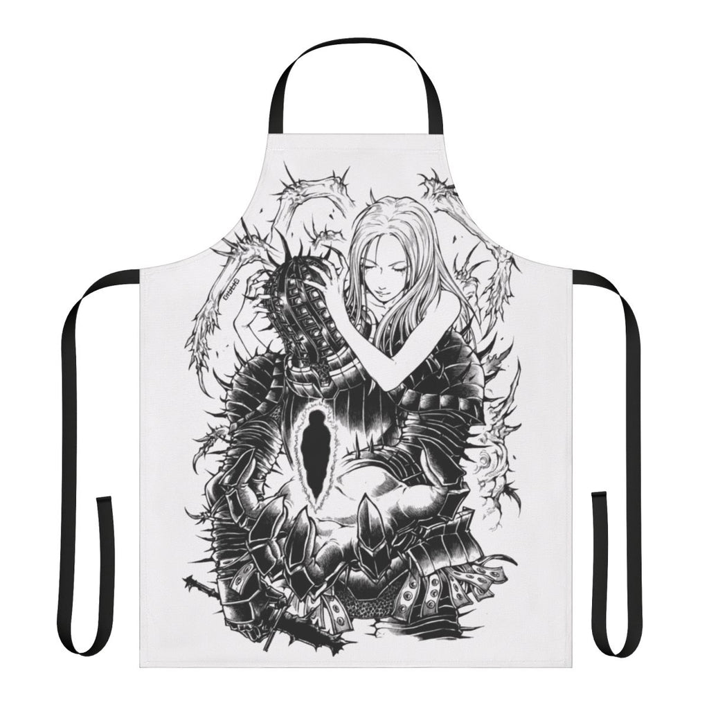 Dark Souls inspired knight's apron with thorns and dark luster design