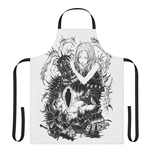 Dark Souls inspired knight's apron with thorns and dark luster design