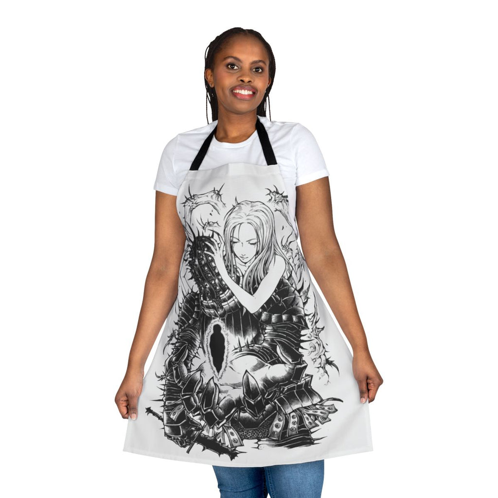 Dark Souls inspired knight's apron with thorns and dark luster design