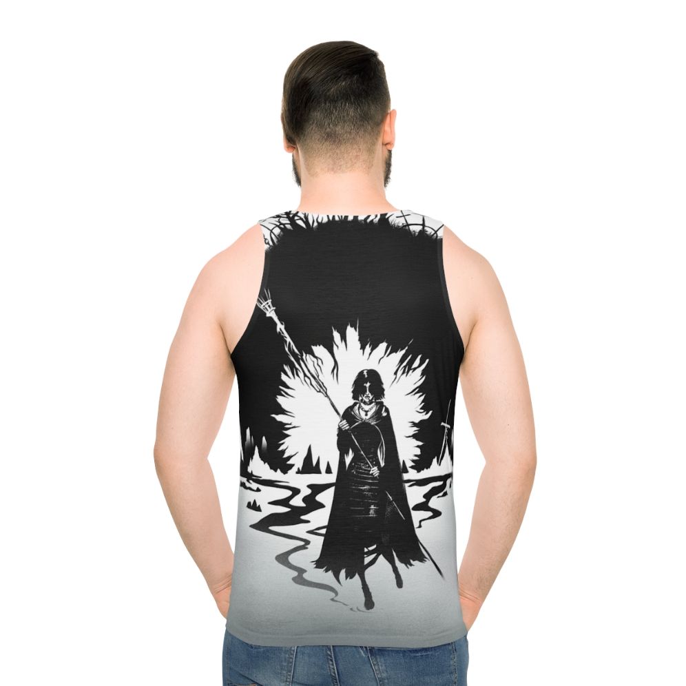 Dark Souls Maiden in Black Unisex Tank Top