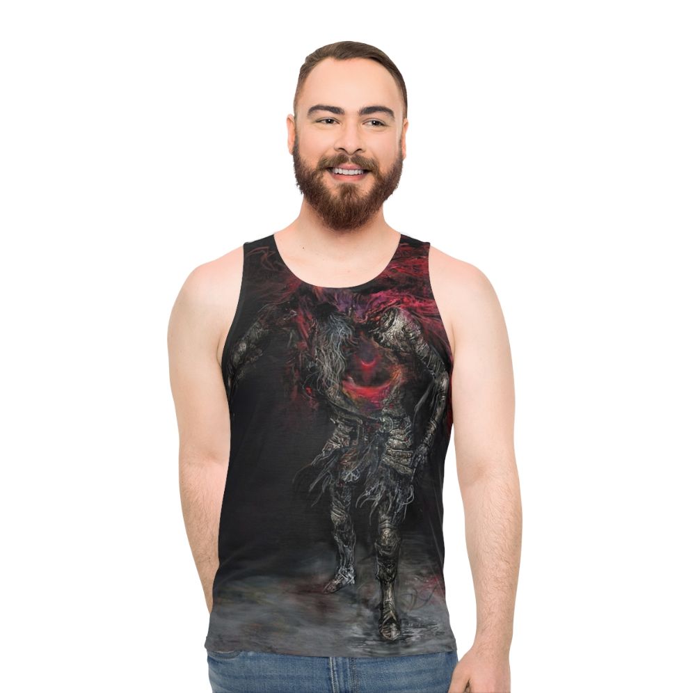 Dark Souls Slave Knight Gael Concept Art Unisex Tank Top