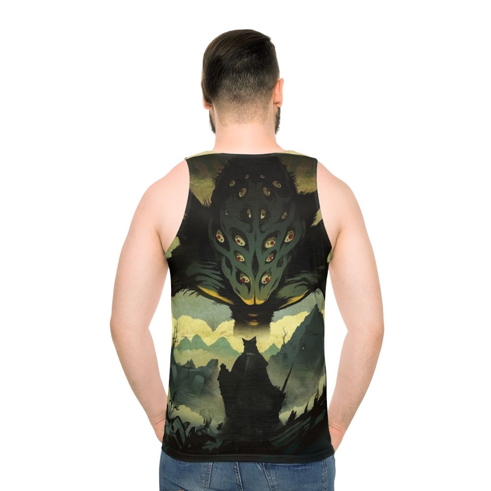 Dark Souls Unisex Tank Top with Amygdala Design