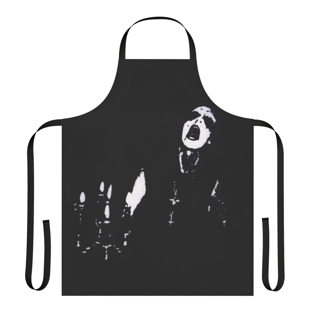 Dark Transylvanian Metal Hunger Apron - Inspired by 90s Black Metal Album Cover
