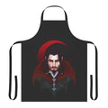 Dark gothic-style apron featuring Dracula, Vlad Tepes, and Castlevania night creatures