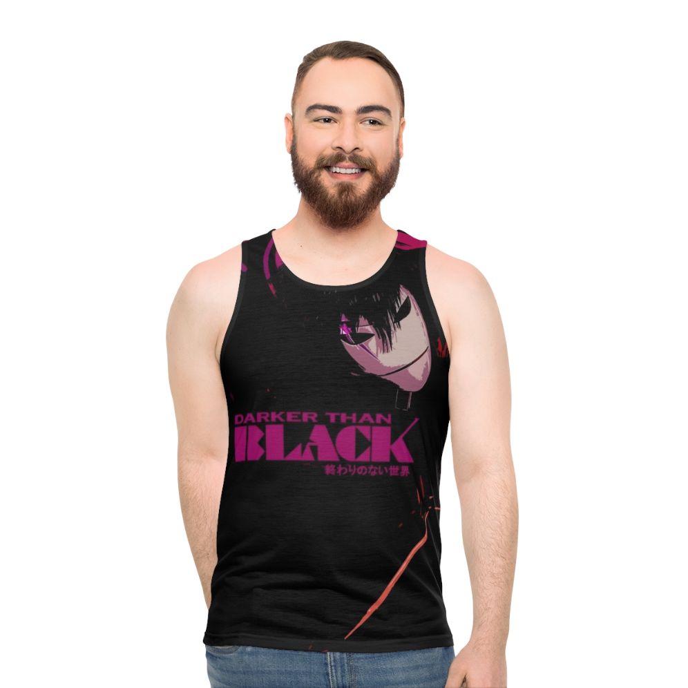 Darker Than Black Black Reaper Unisex Tank Top