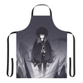 Darkness and shadow inspired apron featuring Nico di Angelo and Percy Jackson from the Heroes of Olympus series