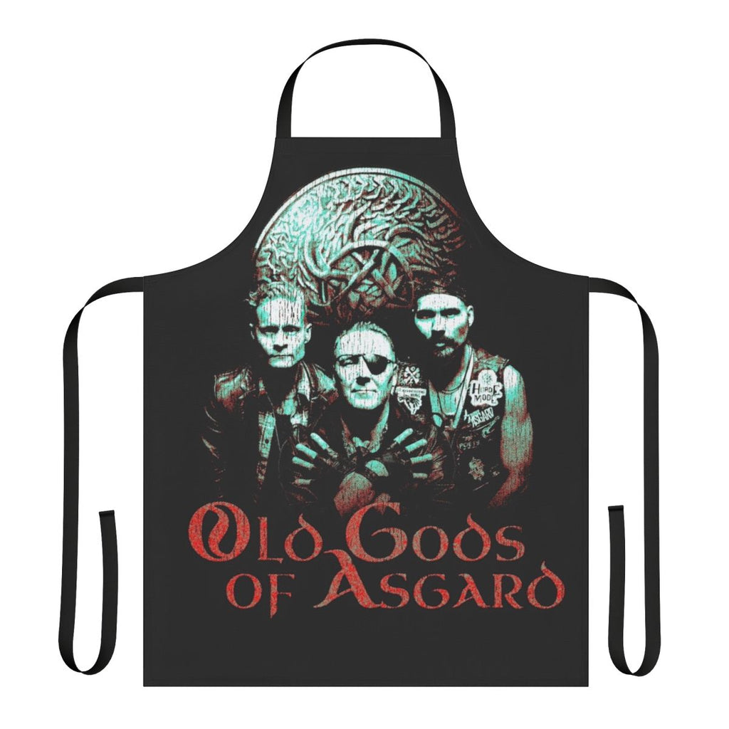 Darkness-themed apron featuring a parody design inspired by the videogame Alan Wake