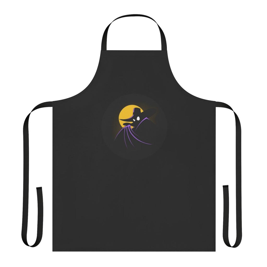 Darkwing Duck inspired apron with cartoon duck character design