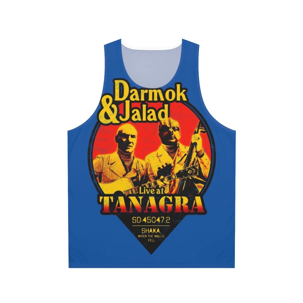Darmok and Jalad at Tanagra unisex tank top