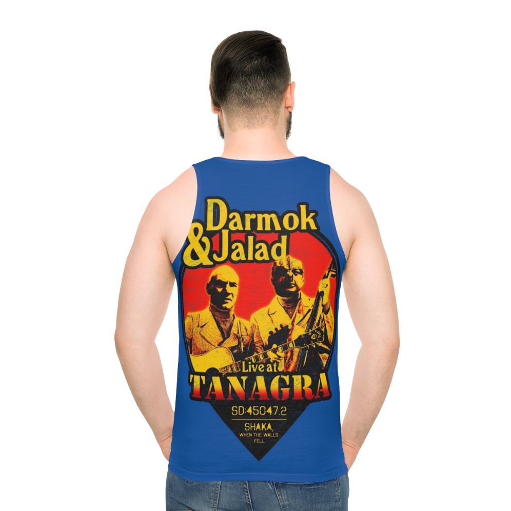 Darmok and Jalad at Tanagra unisex tank top