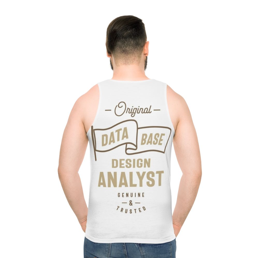 Data Analyst Tank Top for IT Professionals