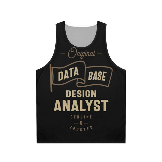 Data Base Design Analyst Unisex Tank Top