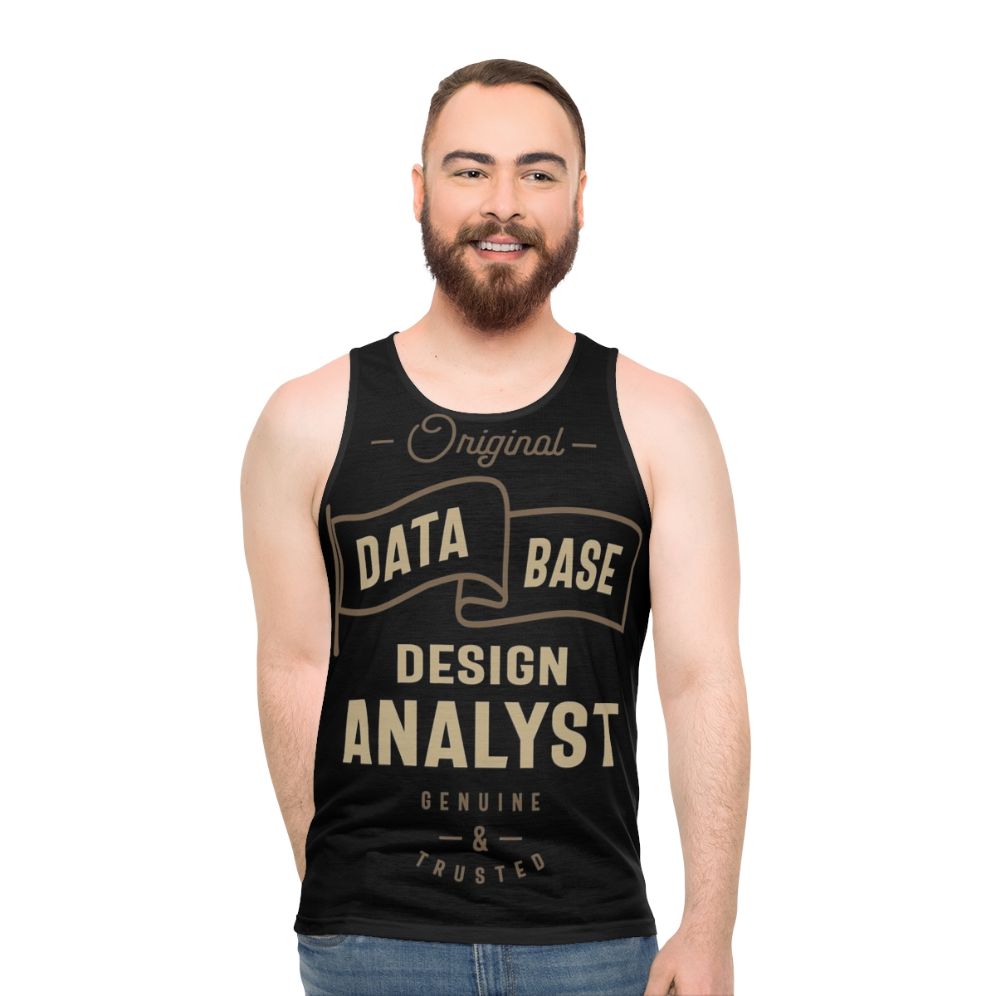 Data Base Design Analyst Unisex Tank Top