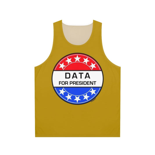 Data for President Unisex Sci-Fi Tank Top