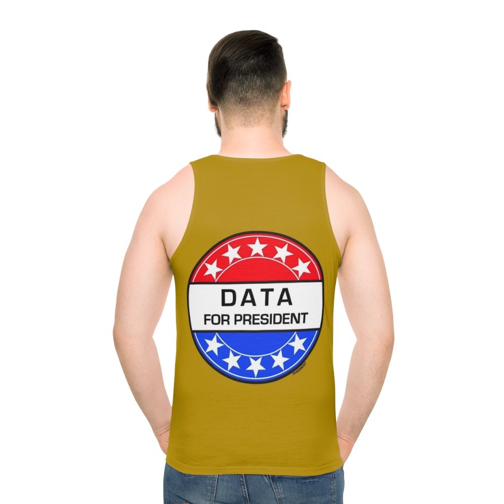 Data for President Unisex Sci-Fi Tank Top