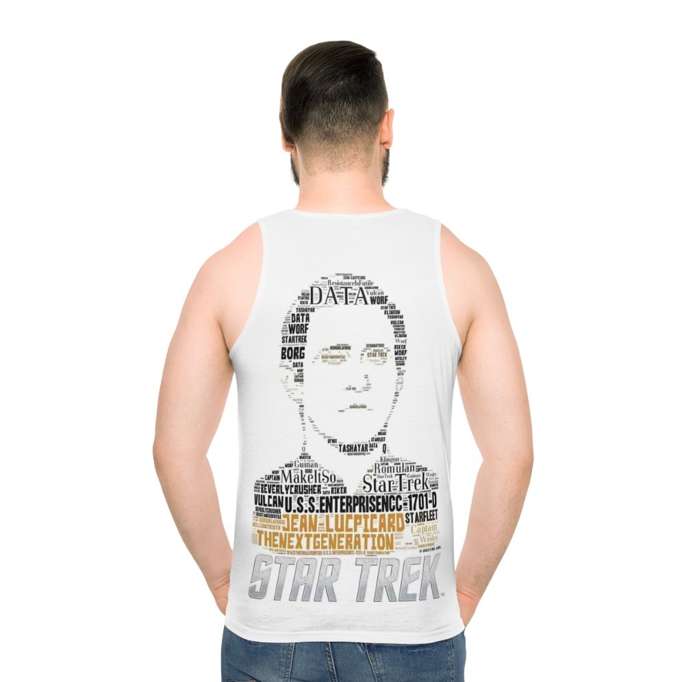Data Star Trek: The Next Generation Unisex Tank Top