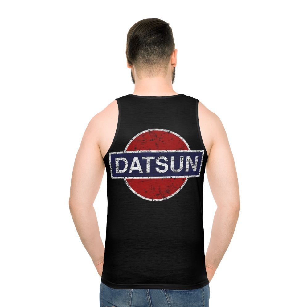 Datsun vintage car unisex tank top