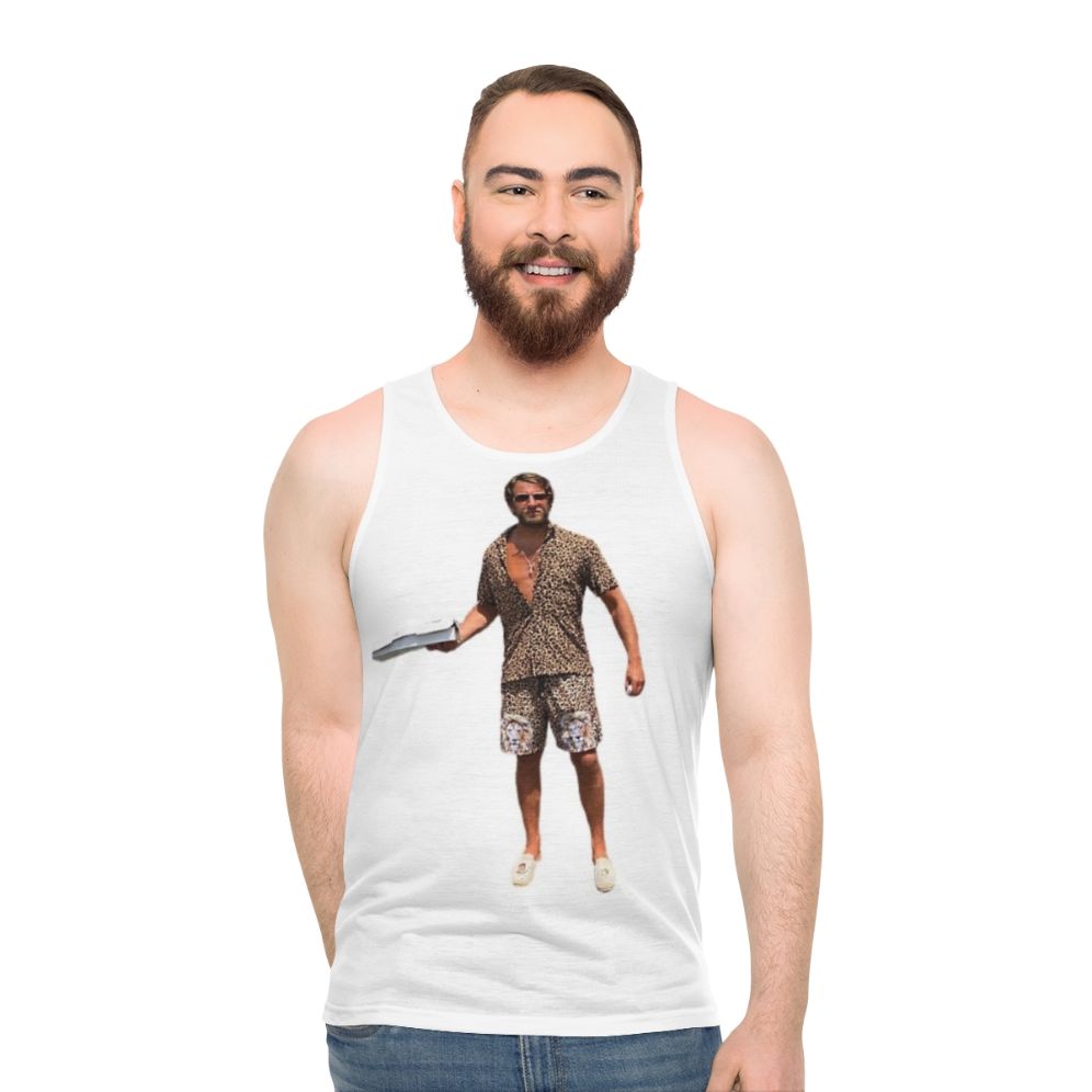 Dave Portnoy Barstool Coronavirus Tiger Fit Unisex Tank Top