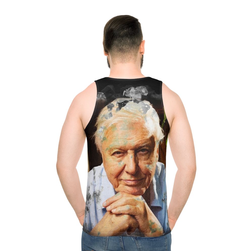 David Attenborough Watercolor Unisex Tank Top