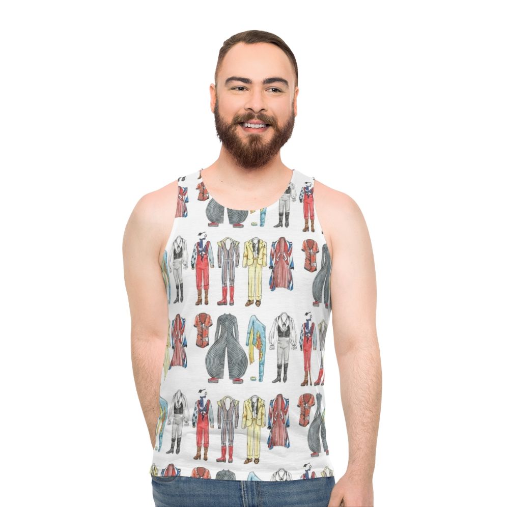 David Bowie Ziggy Stardust Costume Unisex Tank Top
